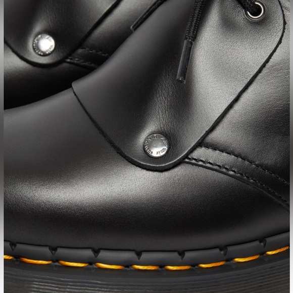 🖤DR MARTENS BLACK BEX BRANDO LEATHER OXFORD SHOES NIB🖤 - Picture 5 of 10